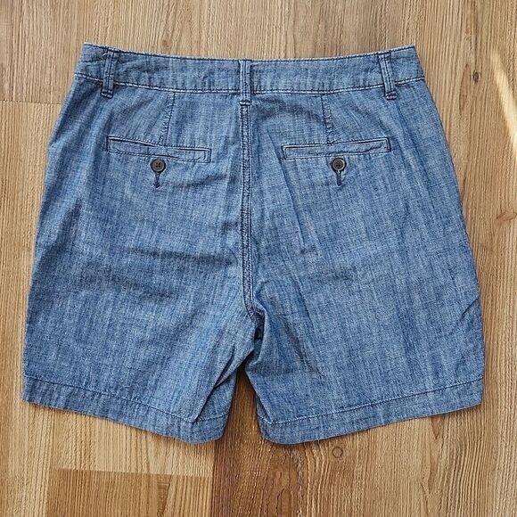 ☔️💜A New Day Chambray Shorts Size 4 - Picture 5 of 12